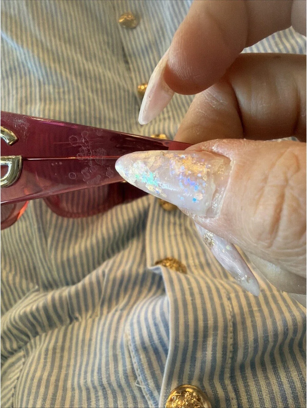DOLCE & GABBANA  Mask Sunglasses $455 (flaw)